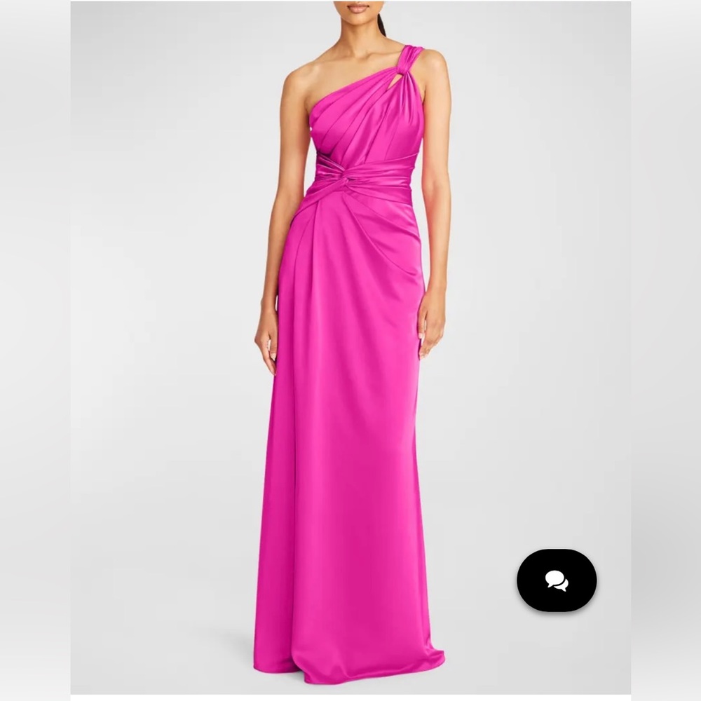 Theia One Shoulder Gown